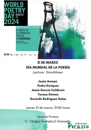 Día Mundial de la Poesía en Granada